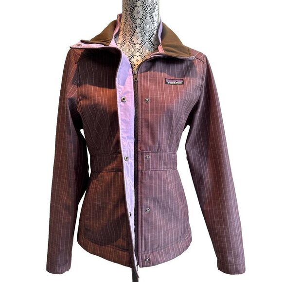 Patagonia Kernelia‎ women's jacket medium Maroon Ski/snowboard mid layer - Picture 2 of 16